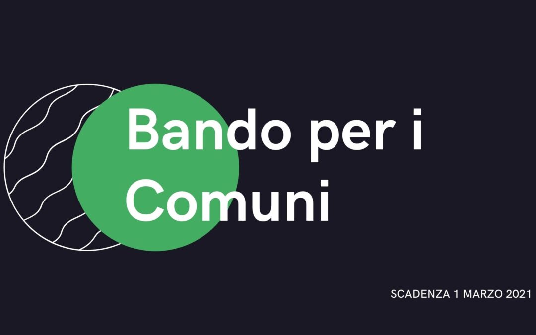 Bando nazionale per i Comuni | Contrasto alla povertà educativa e sostegno nuove opportunità