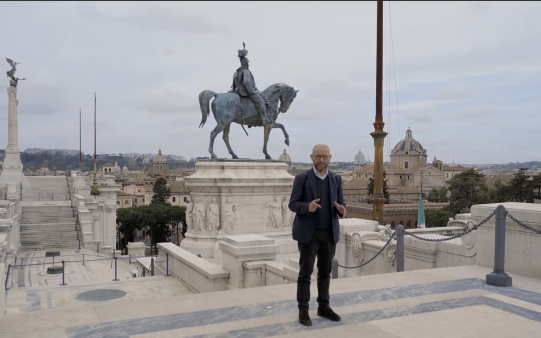 Ignoto Militi | I valori del passato in chiave 4.0 con Chicco Sfondrini in una Roma fantastica vista dai droni